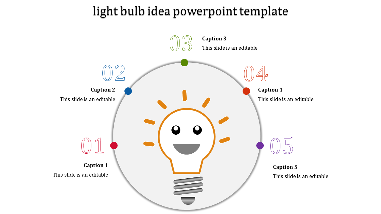 light bulb idea powerpoint template-light bulb idea powerpoint template